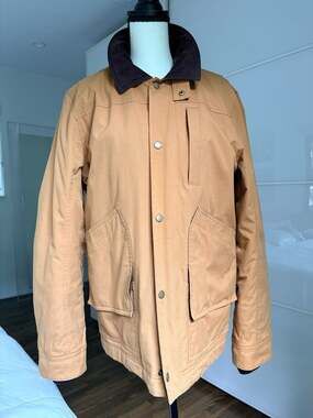 L.L.Bean Men's Primaloft Insulated Field Coat with Corduroy Collar